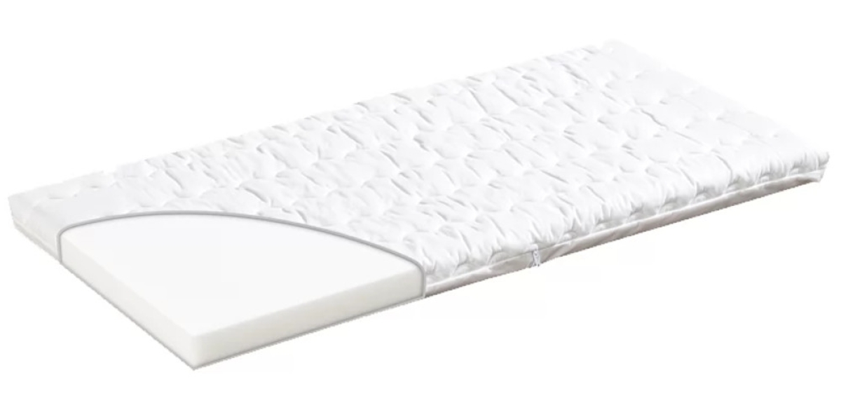 Preview: Kinder Anstellbett Beistellbett TISSI Buche weiß oder natur