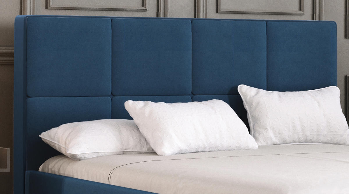 Boxspringbett MODENA 30 mit CUBE Kopfteil