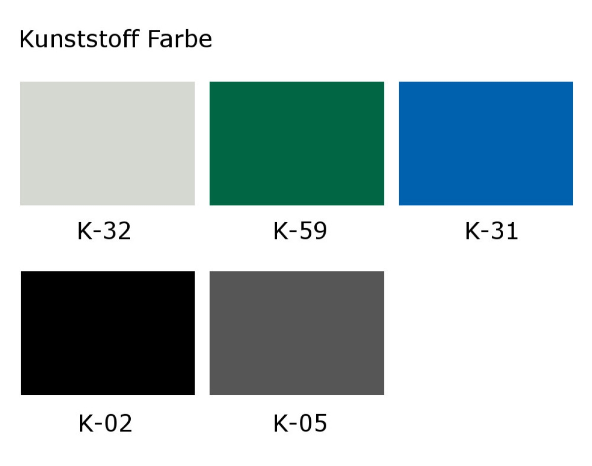 Preview: Auswahl Kunststoff Farbe