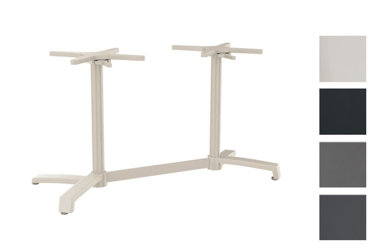 STERN® LIVORNO 2 Tischgestell Doppelwangen abklappbar