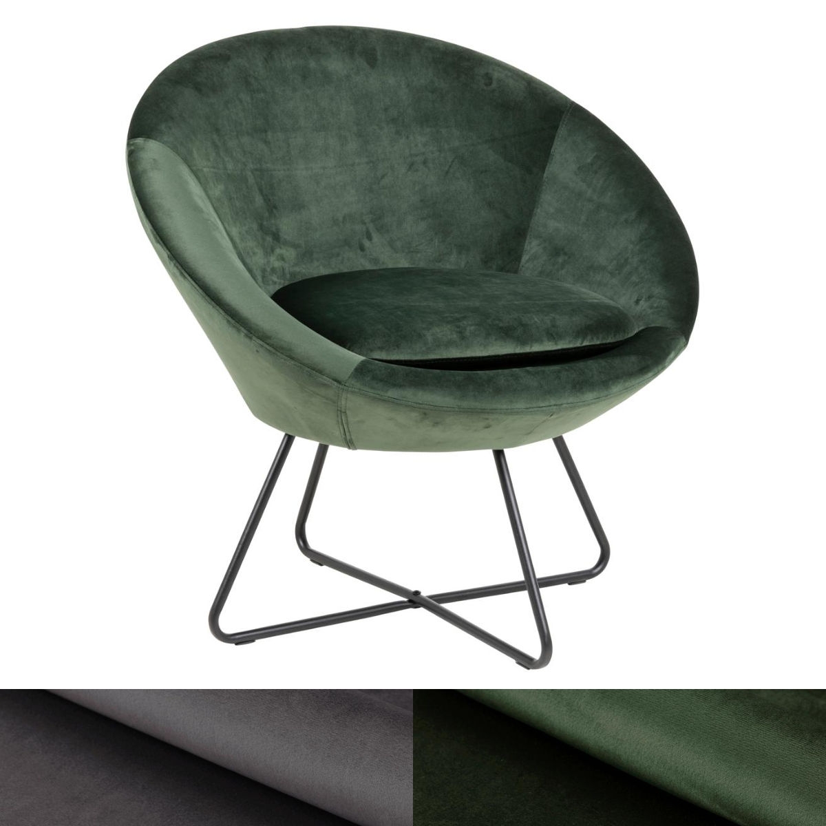 Sessel USSANA mit Stoff Vic