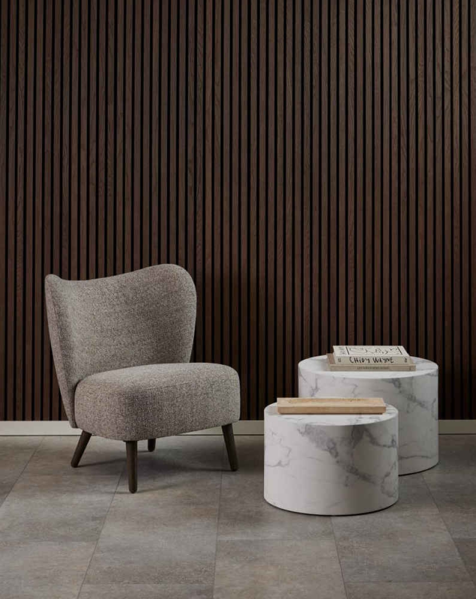 Preview: Sessel ENNA mit Stoff Java mocca