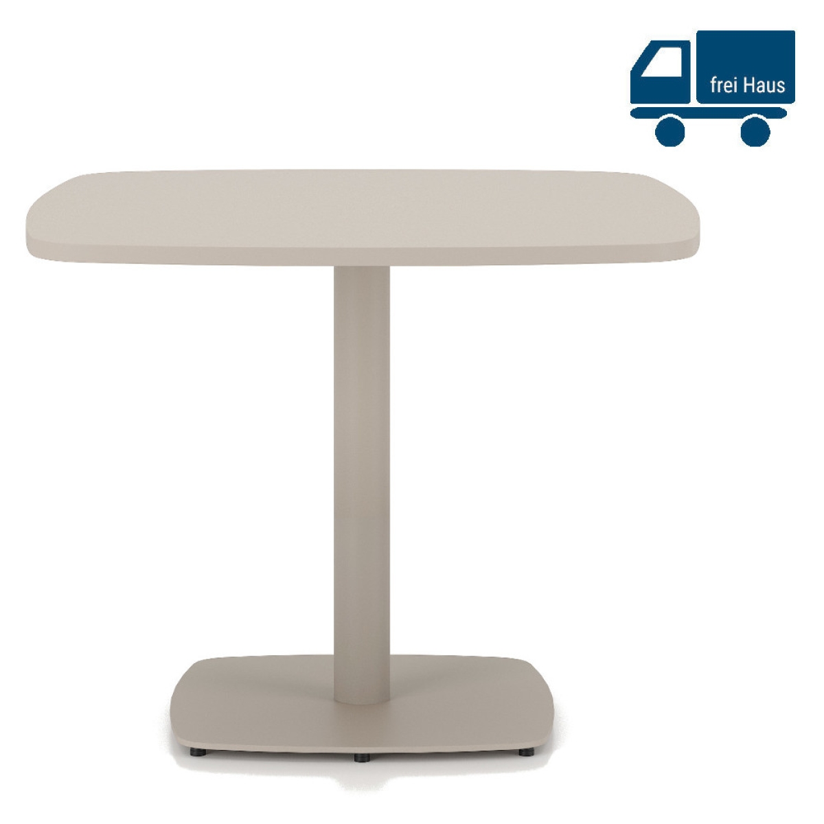 Restauranttisch MEETHINK 90x90cm abgerundet