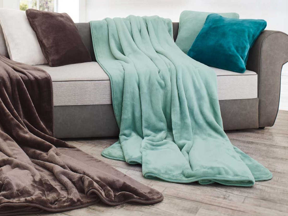Preview: Mikroflauschdecke CASHMERE 180 x 220 cm, 220 x 240 cm VE2