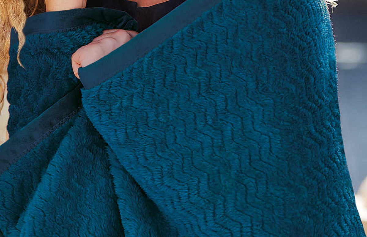 Preview: Mikroflauschdecke DENVER STOLA 100x150cm, VE5
