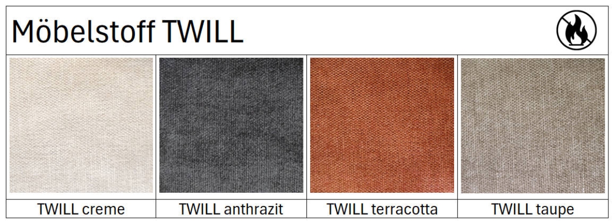 Preview: Möbelstoff TWILL