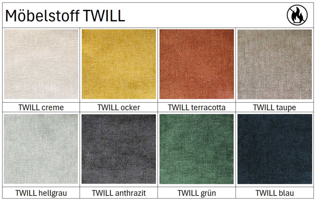 Preview: Möbelstoff TWILL