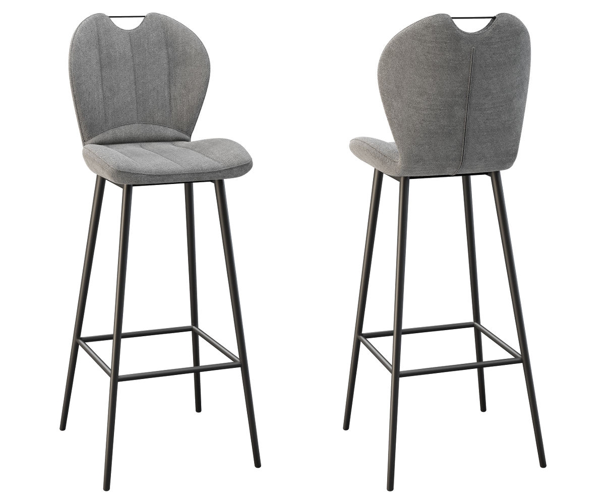 Preview: Barhocker NEW JERSEY mit 180° Drehsitz