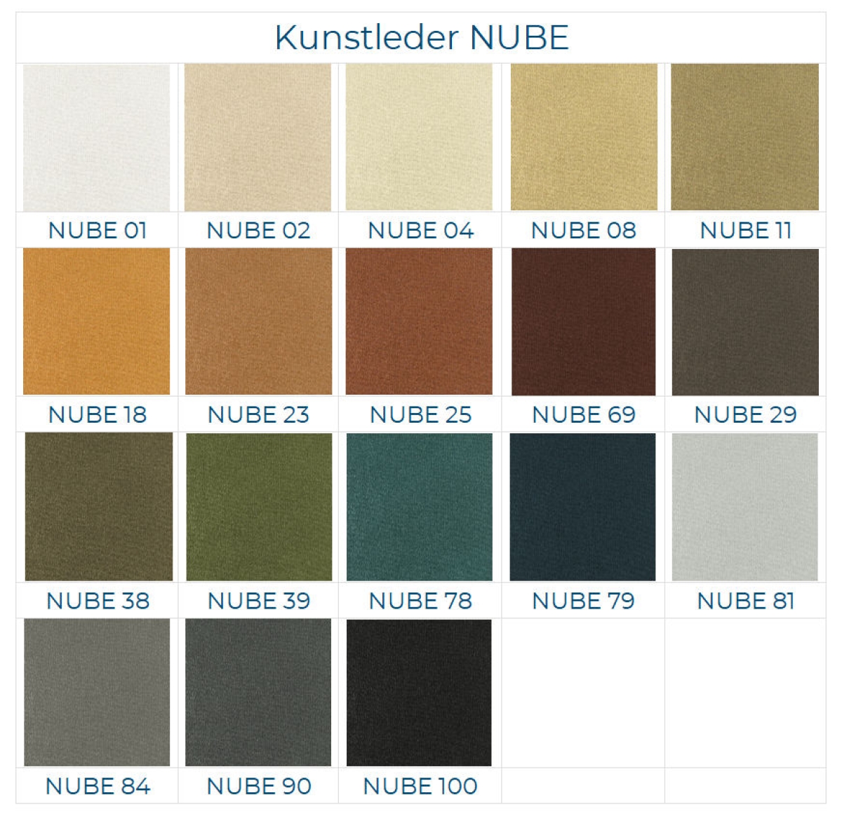 Preview: Kunstleder NUBE