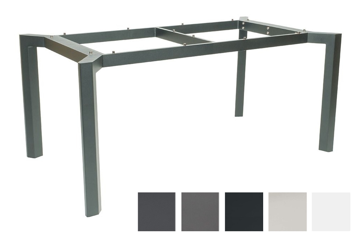 STERN® Aluminium Tischgestell PENTA 4 Größen 5 Farben