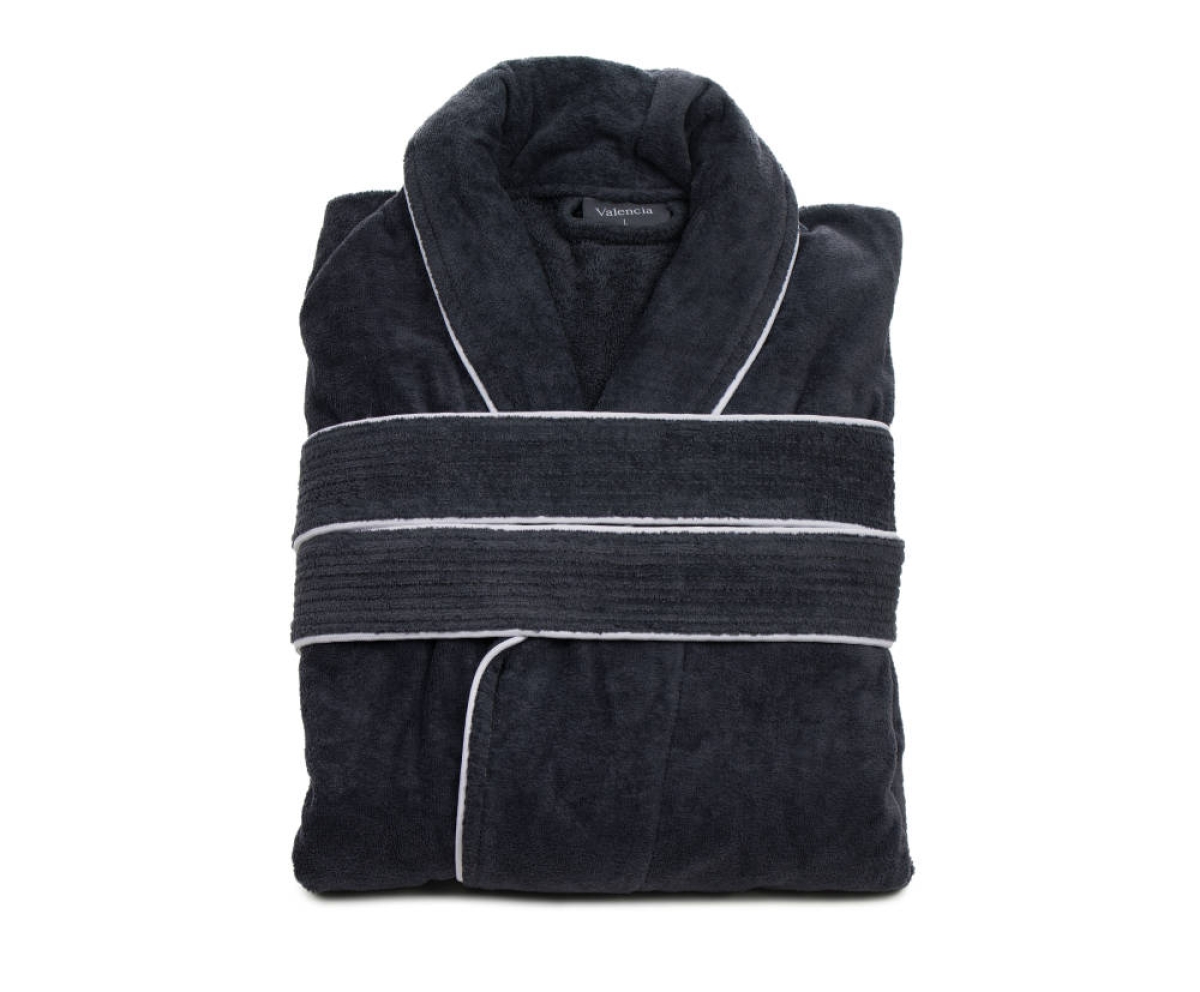 Premium-Velours-Bademantel VALENTINO Gr. S-4XL