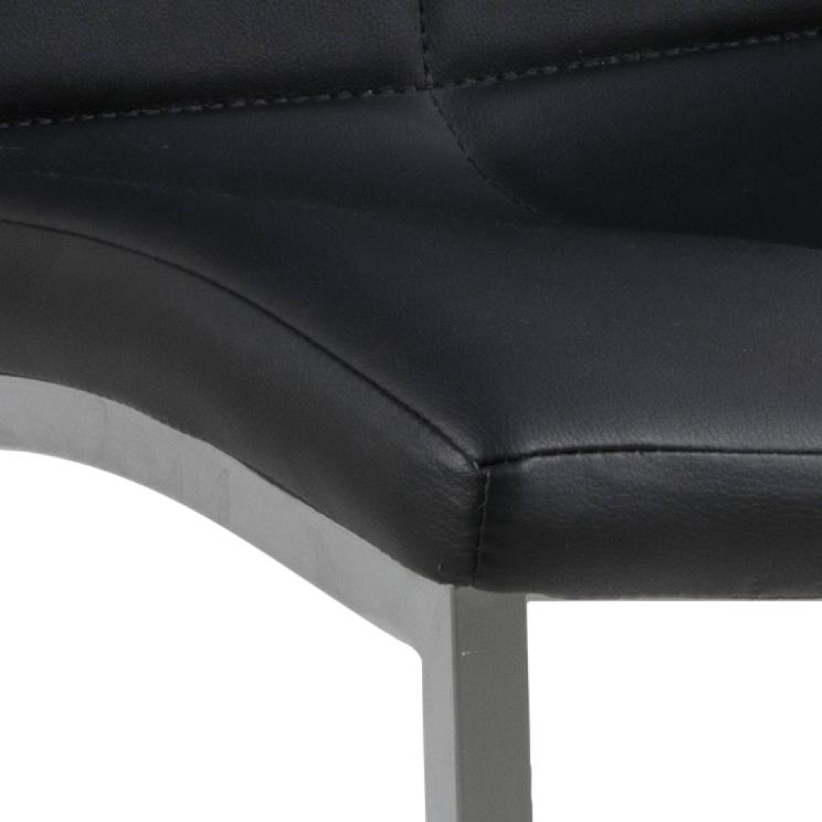 Kunstleder Stuhl ASTI chrom, VE4