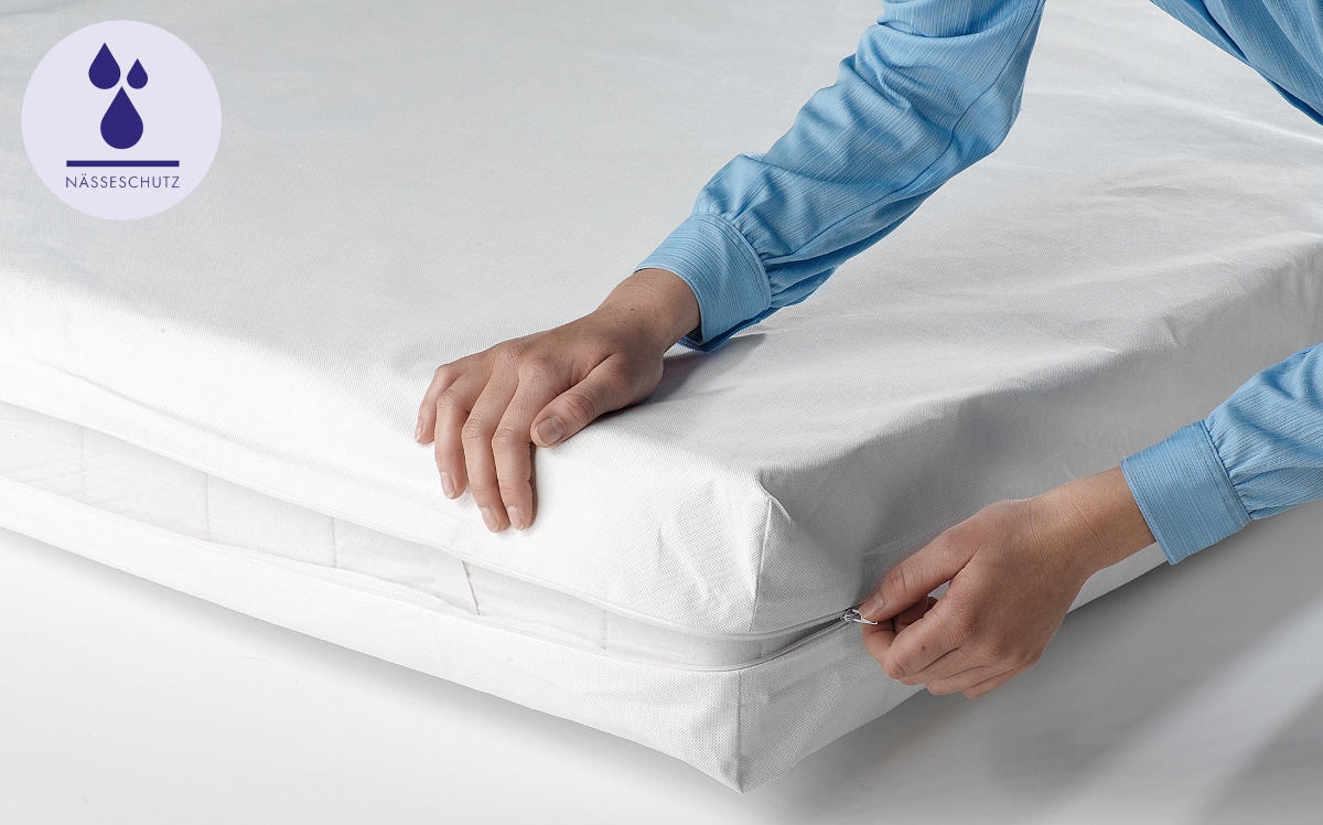 ROYAL BEDDING® Seidenjersey Hygiene-Matratzenhülle