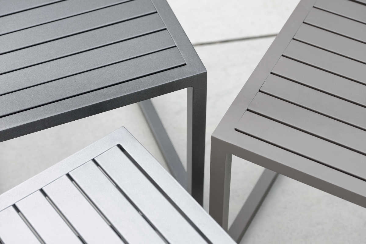 Preview: STERN® Beistelltisch ROBIN 40x40cm 4 Farben