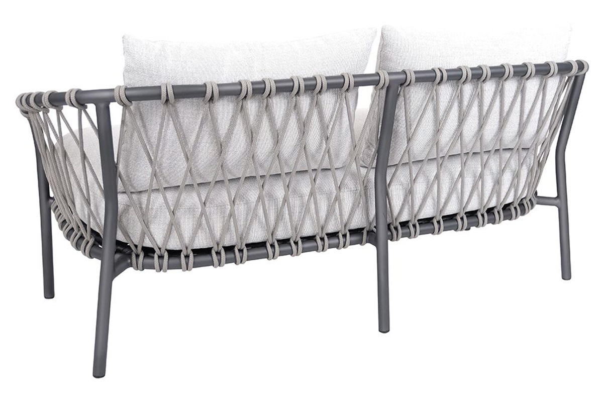 Preview: STERN® Lounge Sofa 2-Sitzer KLEA mit Sitz- und Rückenkissen