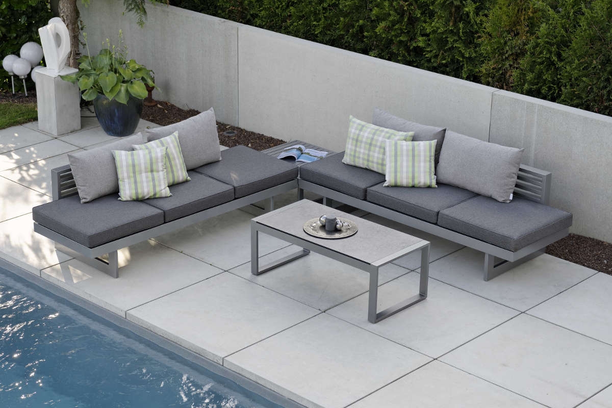 Preview: STERN® NEW HOLLY Lounge Liege mit Auflage