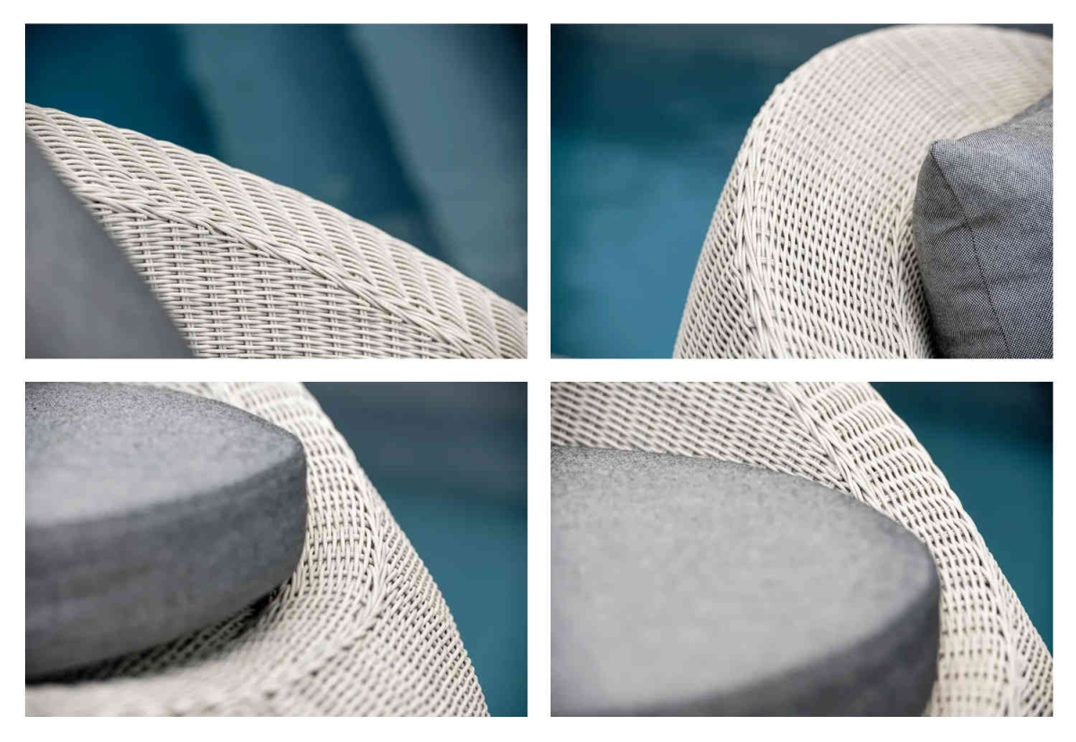 Preview: STERN® Lounge Sessel ANNY mit Kissen