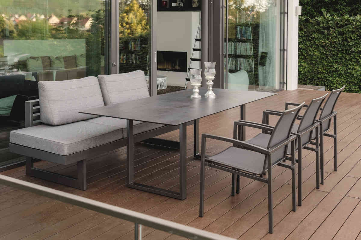 Preview: STERN® NEW HOLLY DINING Bank mit Auflage