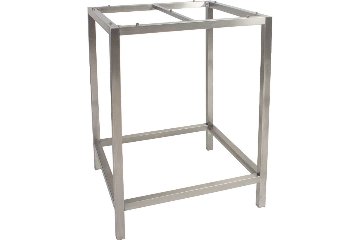 STERN® Stehtischgestell CLASSIC Edelstahl Vierkant 80x80cm