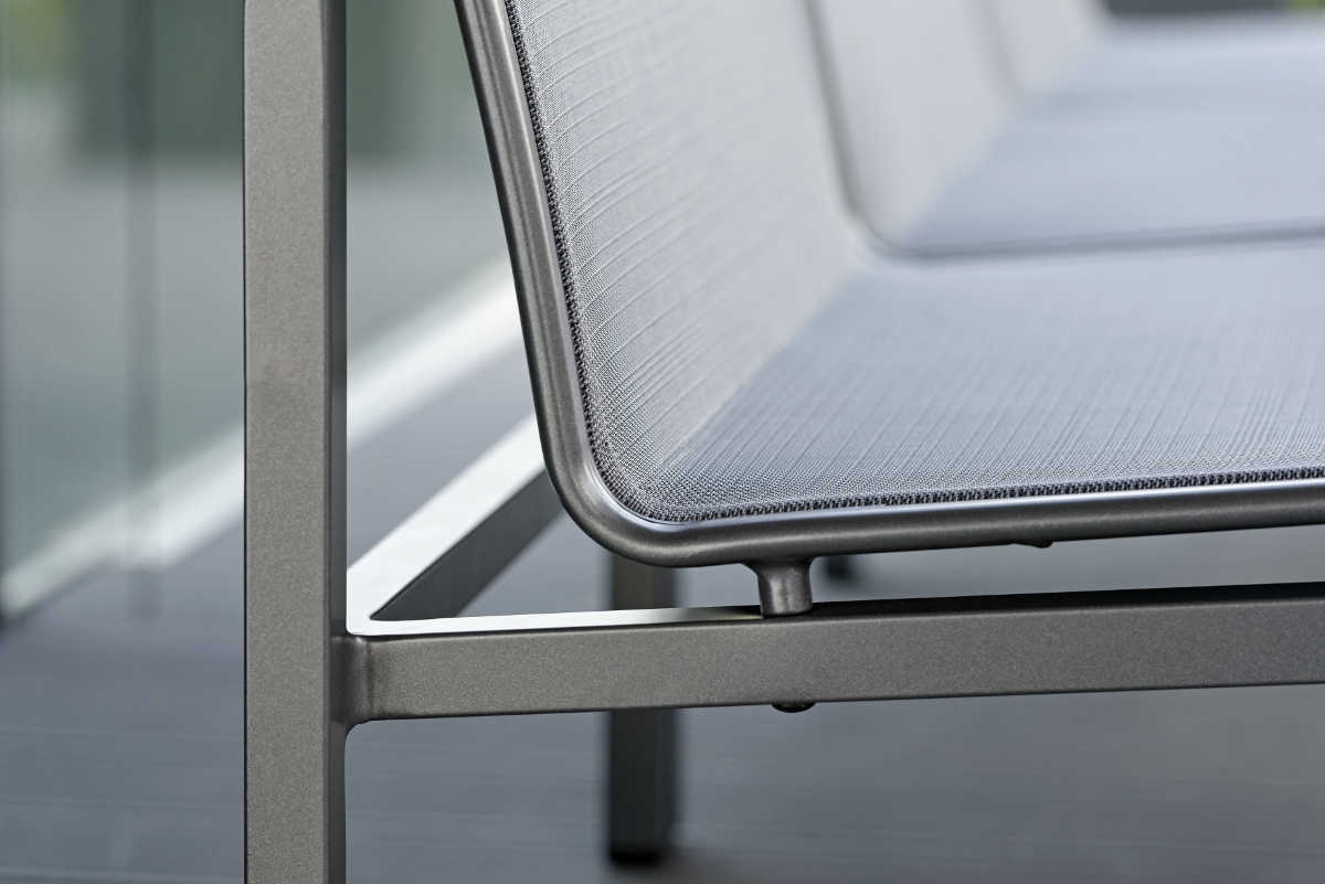 Preview: STERN® Terrassen- Loungeserie SKELBY anthrazit