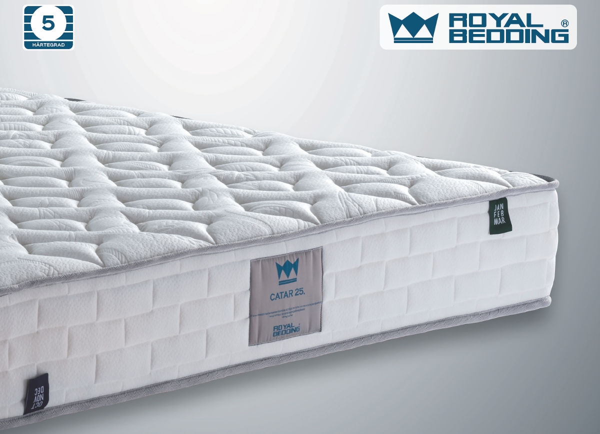 Taschenfederkernmatratze CATAR 25 von ROYAL BEDDING®