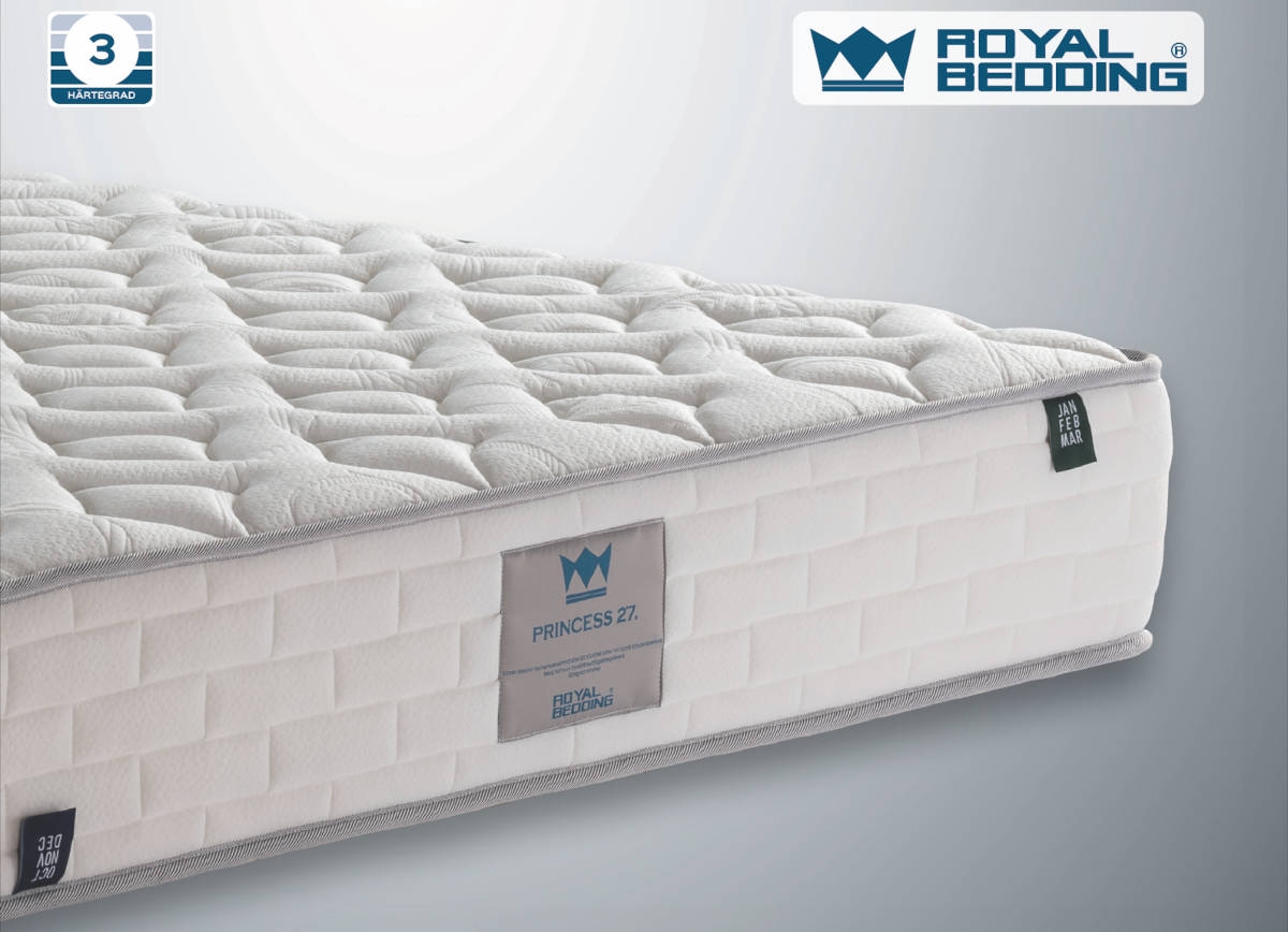 Taschenfederkernmatratze PRINCESS 27 von ROYAL BEDDING®