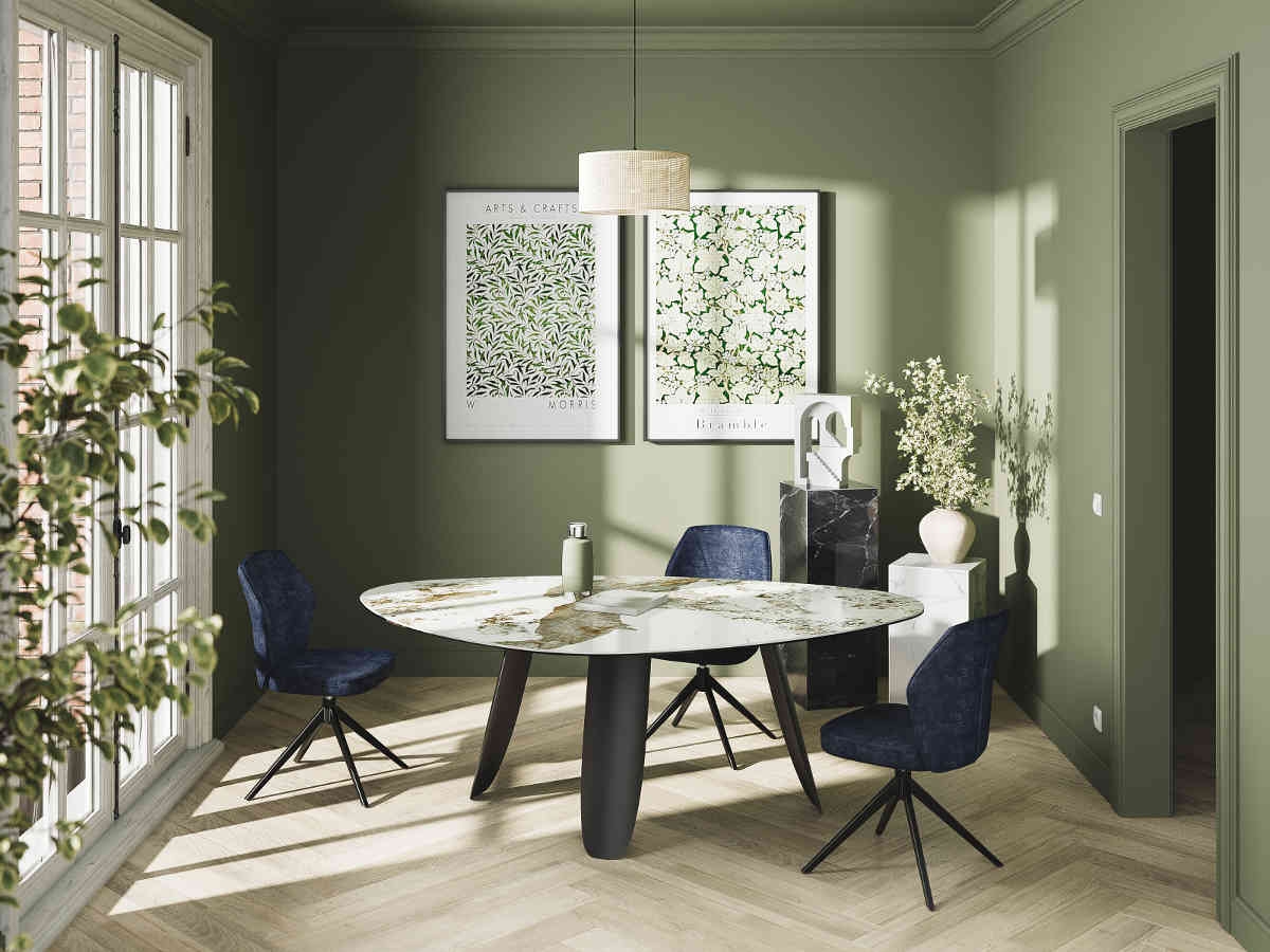 Stuhl VIENNA mit 180° Drehsitz