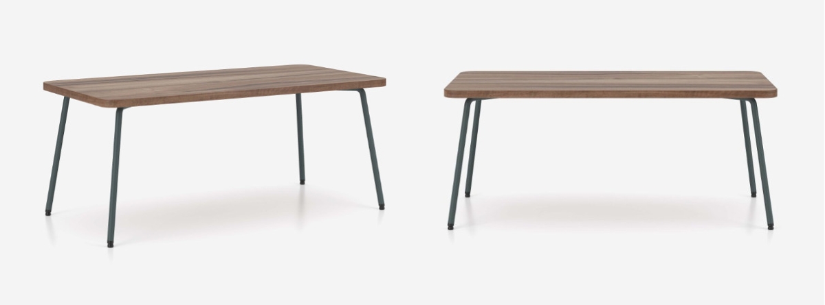Beistelltisch ZONE 55 x 110 cm melaminbeschichtet