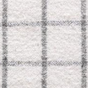 Plaid Karo fein - 00 weiß