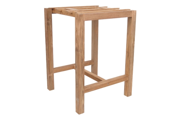 STERN® Bartischgestell THEO Old Teak für Tischplatte 80x80cm