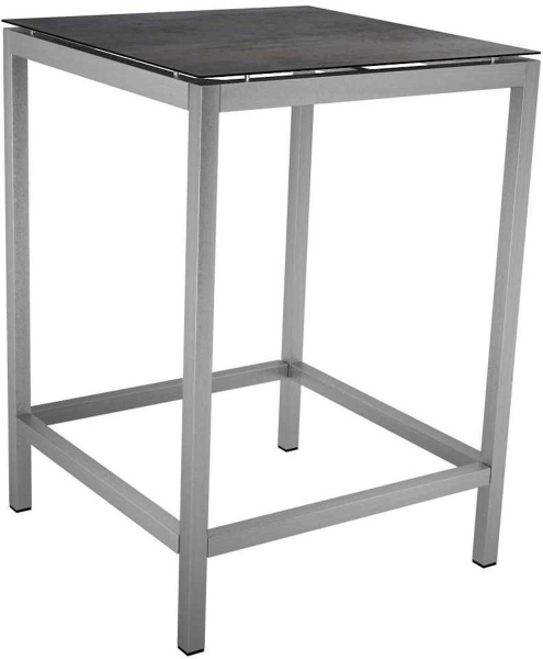 STERN® Stehtischgestell CLASSIC Edelstahl Vierkant 80x80cm