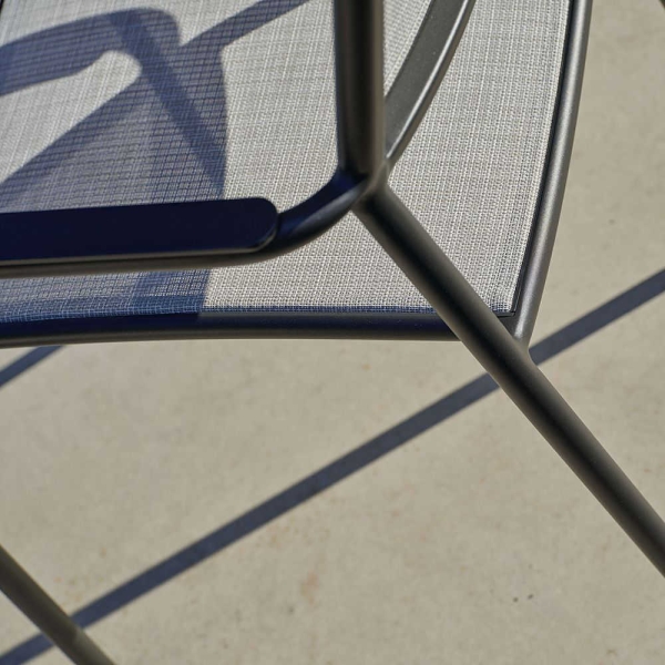STERN® Stapelsessel JORIS Aluminium mit Textilenbezug