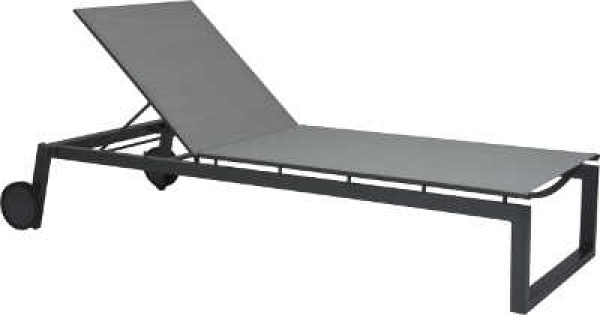 STERN® Rollenliege ROBIN Aluminium stapelbar
