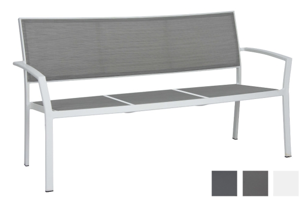 STERN® ALLROUND 2,5-Sitzer Bank stapelbar