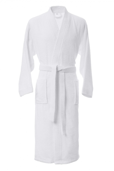 Bademantel VERONA Kimonoform oder Schalkragen Gr. M-3XL
