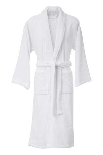 Bademantel VERONA Kimonoform oder Schalkragen Gr. M-3XL