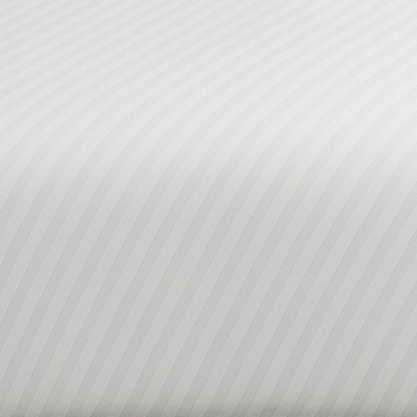 11,5mm Diagonalstreifen Bettwäsche 155g weiß