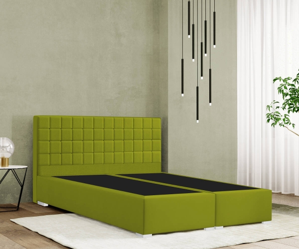 Boxspringbett MODENA 30 mit QUADRO Kopfteil