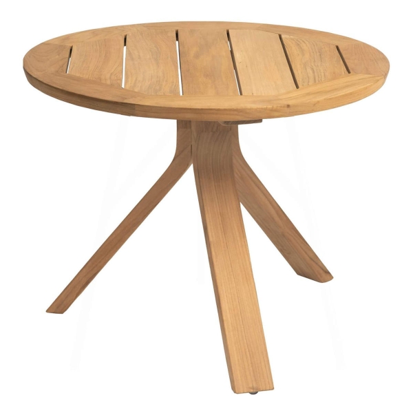 STERN® Beistelltisch FREDDIE TEAK Ø 55, Ø 60, Ø 65 cm