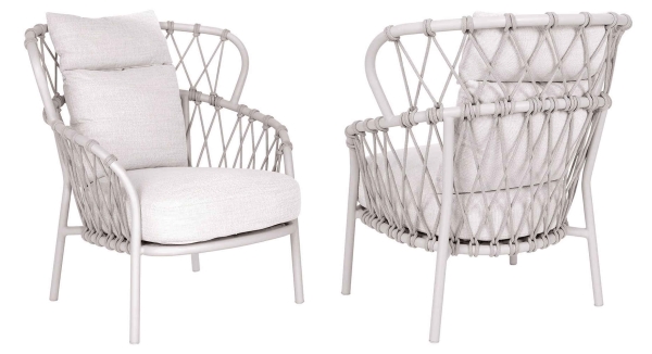 STERN® Pfauen Sessel KLEA mit Sitz- und Rückenkissen