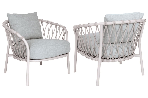 STERN® Lounge Sessel KLEA mit Sitz- und Rückenkissen