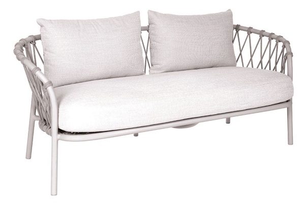 STERN® Lounge Sofa 2-Sitzer KLEA mit Sitz- und Rückenkissen