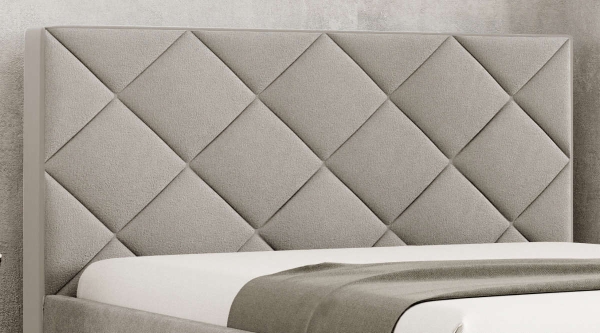 Boxspringbett MODENA 30 mit CARO Kopfteil