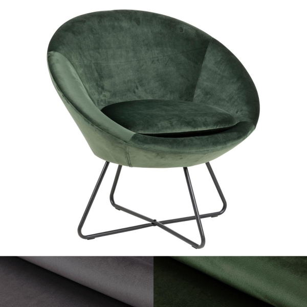 Sessel USSANA mit Stoff Vic