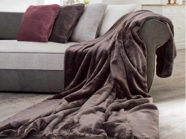Mikroflauschdecke CASHMERE 130 x 170 cm VE5
