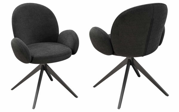 Armlehnstuhl ONAE mit 180° Drehsitz