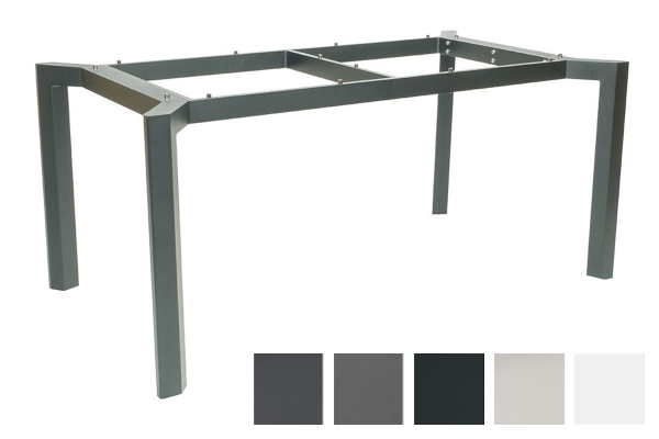 STERN® Aluminium Tischgestell PENTA 4 Größen 5 Farben