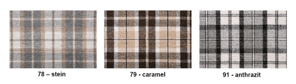 Plaid Wohndecke MARTINA Karo grob 150x200cm, VE8
