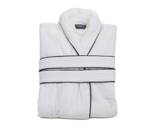Premium-Velours-Bademantel VALENTINO Gr. S-4XL