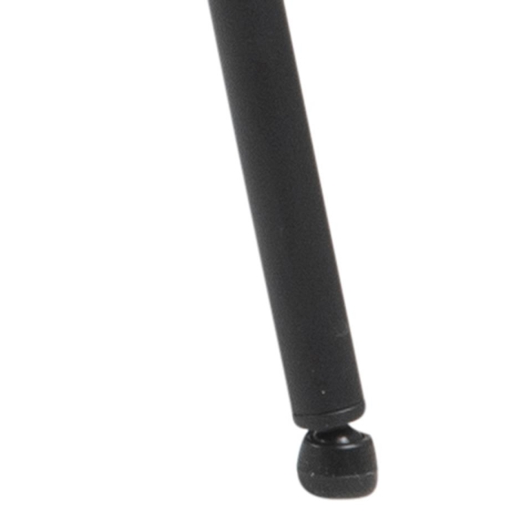 Armlehnstuhl PRATO mit Stoff Dublin schwarz, VE4